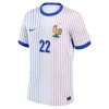 Camiseta de fútbol Francia T. Hernandez 22 2ª equipación Euro 2024